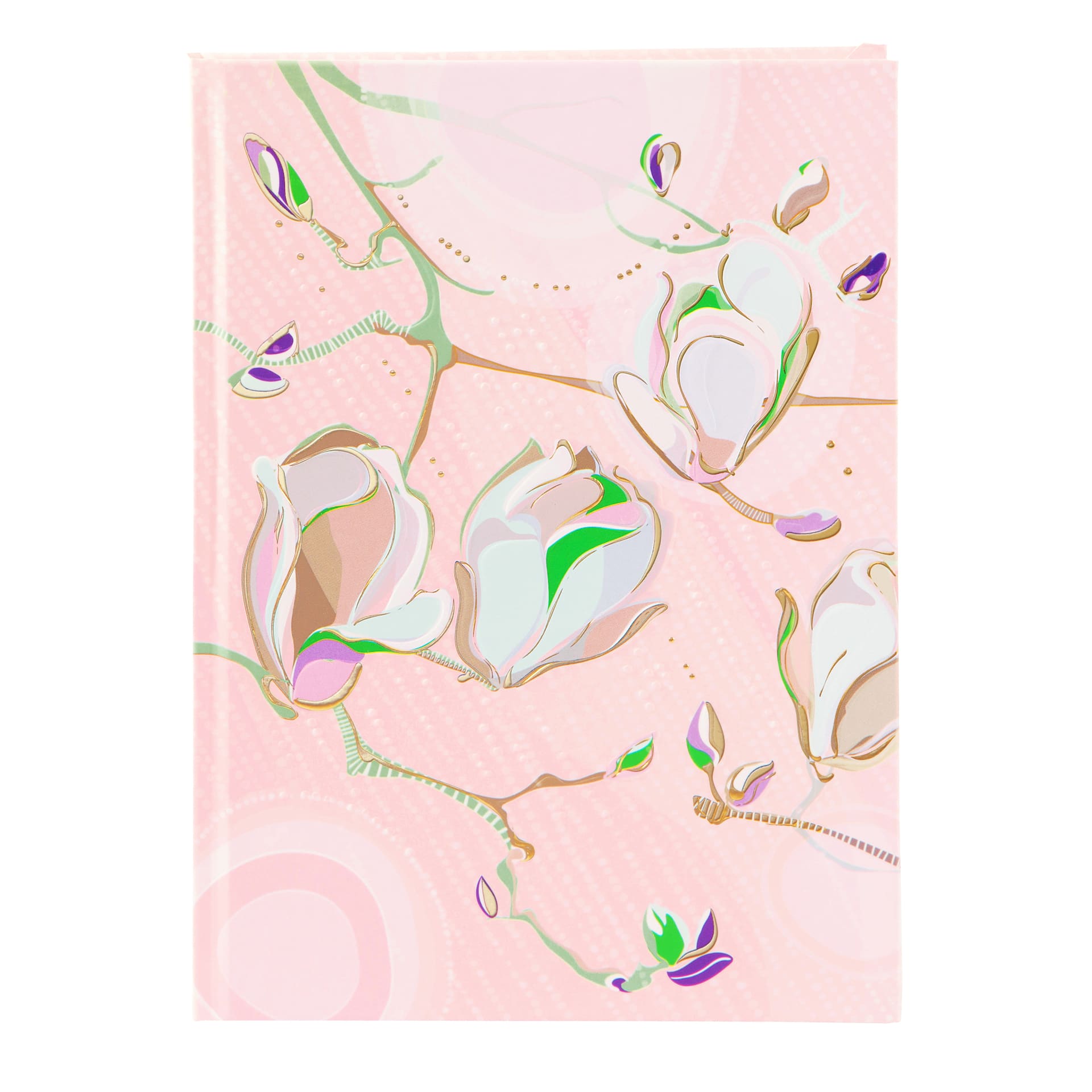 Notebook A5 Magnolia Rose goldbuch_64417