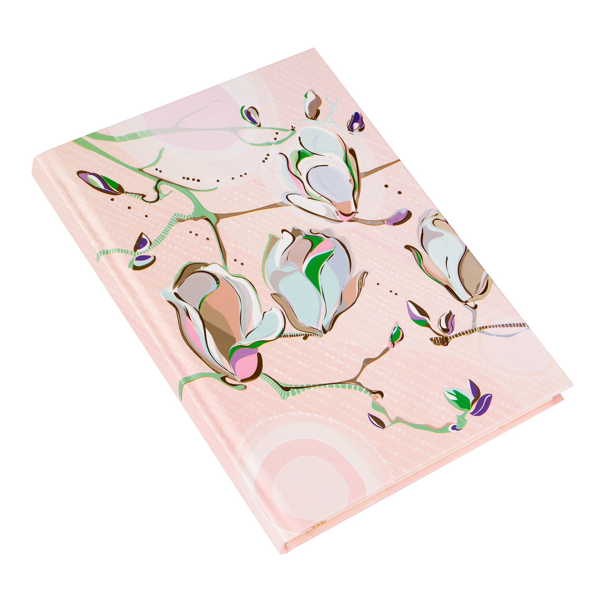 Notebook A5 Magnolia Rose goldbuch_64417_A